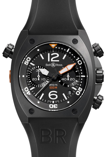 Bell & Ross. BR02-94ChronoCarbon